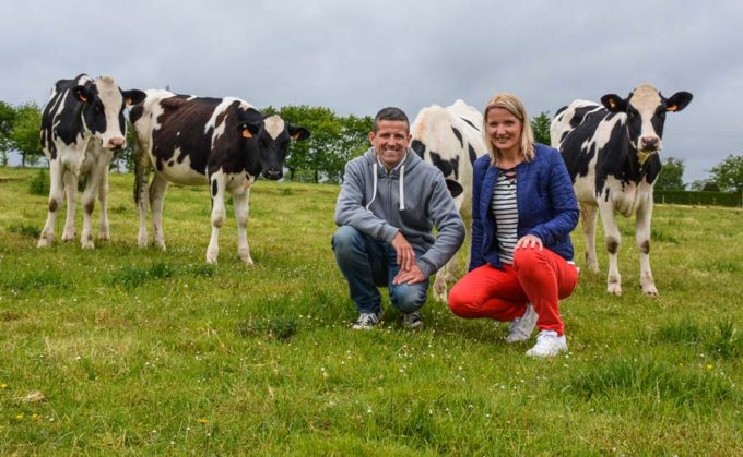 Anne-Soizic a rejoint son mari sur la ferme en 2014 avec son projet de yaourterie.