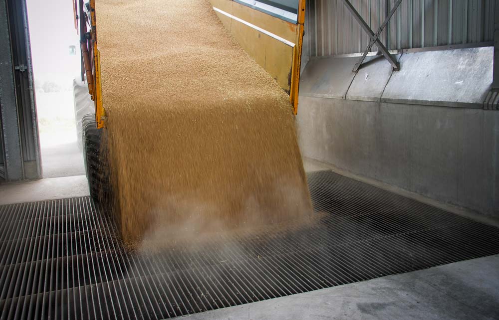 Afin de mieux gérer la collecte et le stockage des céréales, Triskalia met à la disposition de ses adhérents un réseau de proximité très important. - Illustration Moisson 2017 : veillez au grain