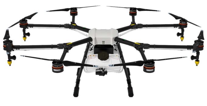 Le DJI Agras MG-1.