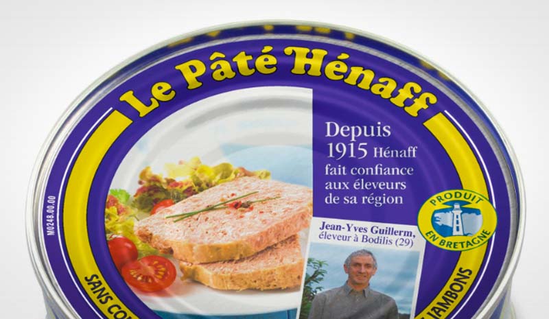 pate-henaff - Illustration L214 poursuit son offensive dans l’agroalimentaire en ciblant Hénaff