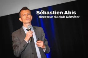 Sébastien Abis, directeur du club Déméter, est intervenu lors de l’assemblée générale de Triskalia, à Carhaix (29).