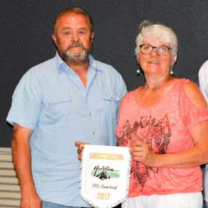 L’EARL Claude Guérif a reçu le Prix Holstiva.