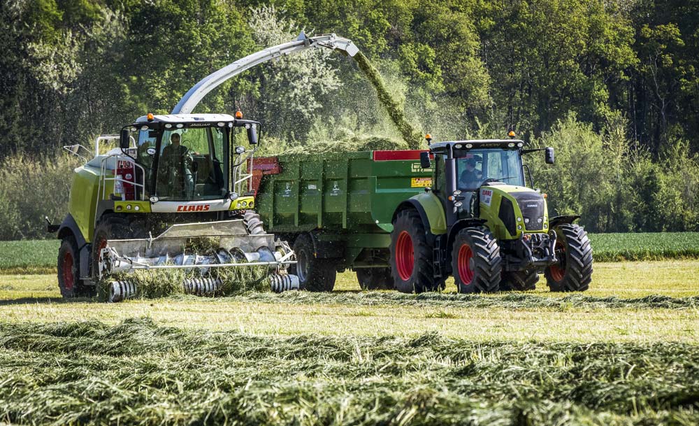 fauche-ensilage-herbe - Illustration Fourrages : Objectifs, rendement et protéines