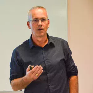 Hervé Pelleau, Prestor, a présenté les résultats de l’étude menée chez 5 éleveurs de porc.