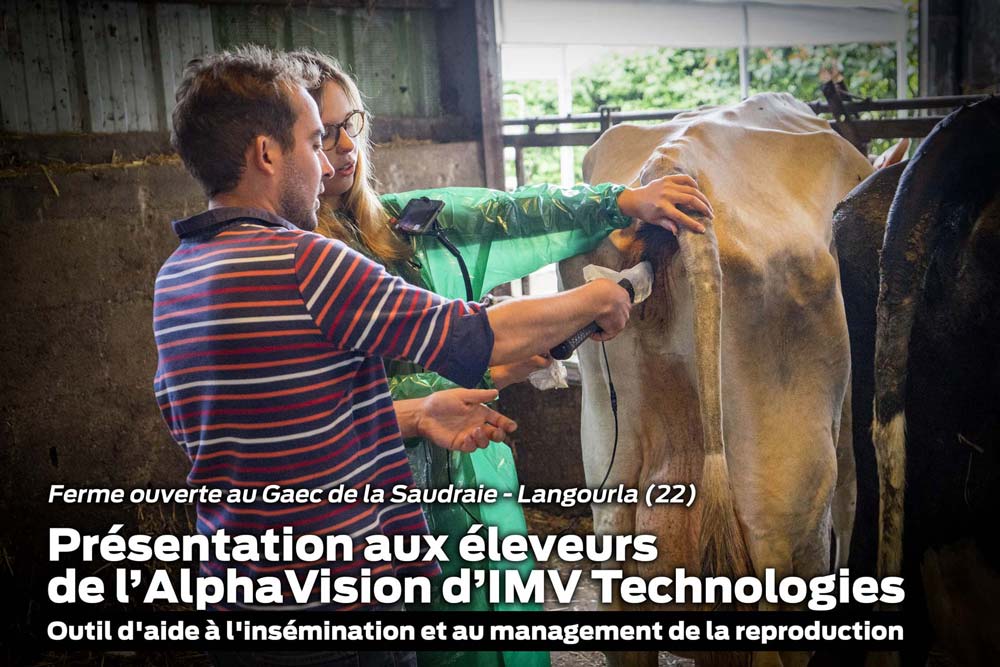 imv technologies alpha vision - Illustration [VIDEO] Inséminez et contrôlez grâce à l’AlphaVision d’Imv Technologies