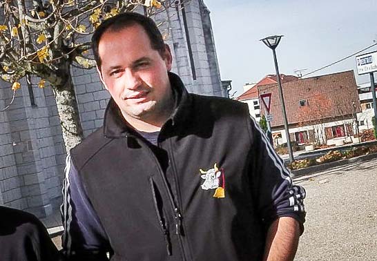 Fabrice Chabot, président des JA du Doubs.