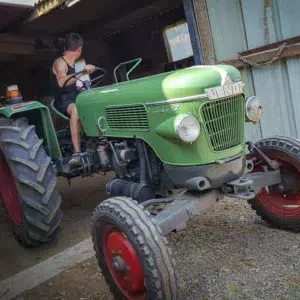 Louis Rosalie et son Fendt Farmer 1Z de 1963