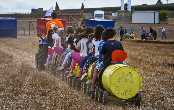 Un petit tour de train pour les enfants !