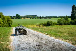 Peu à peu, les chemins sont positionnés et testés par les producteurs.