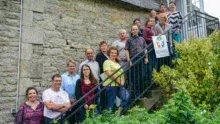 Les responsables de Rés'agri présentaient le bilan des visites estivales, la semaine dernière à Kerguéhénnec.