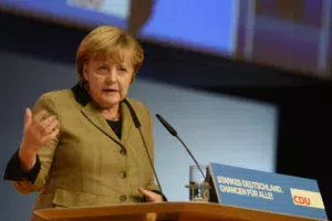 Angela Merkel, 2012, Source Wikipédia.