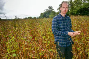 Thierry Rannou, producteur à Ergué-Gabéric (29).