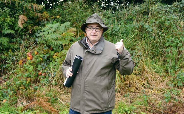 David Rolland, technicien à la fédération de chasse des Côtes d’Armor, est intervenu lors de la semaine de l’Élorn.