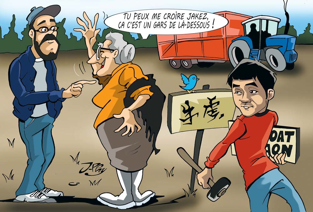 agriculteur-virtuel - Illustration L’agriculteur virtuel