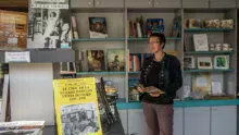 À Saint-Connan, le musée propose aussi une librairie spécialisée rassemblant divers ouvrages traitant de la résistance, de la vie en temps de guerre…