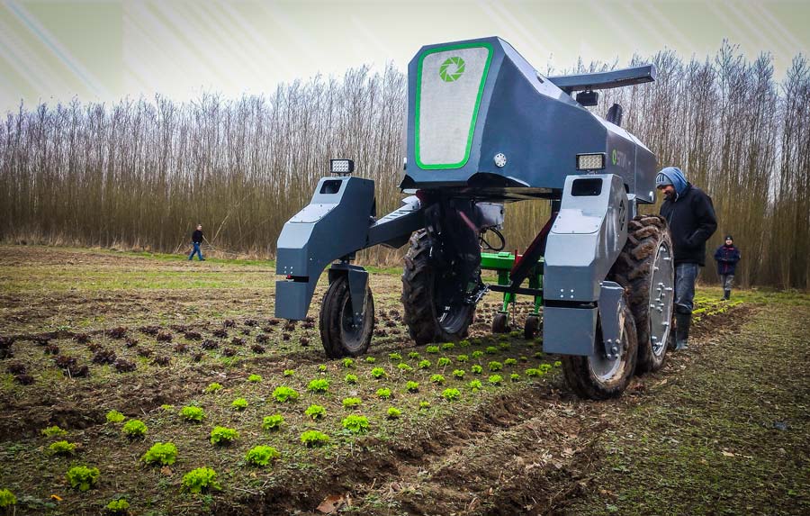 Le tracteur autonome débarque ! - Illustration Maraîchage : de nouvelles technologies efficaces présentées au Sival