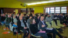 Le thème « Organisation du travail : quelles stratégies ? » a été présenté dans les 18 assemblées locales de Cerfrance Côtes d’Armor, comme ici à Merdrignac, le 30 janvier.