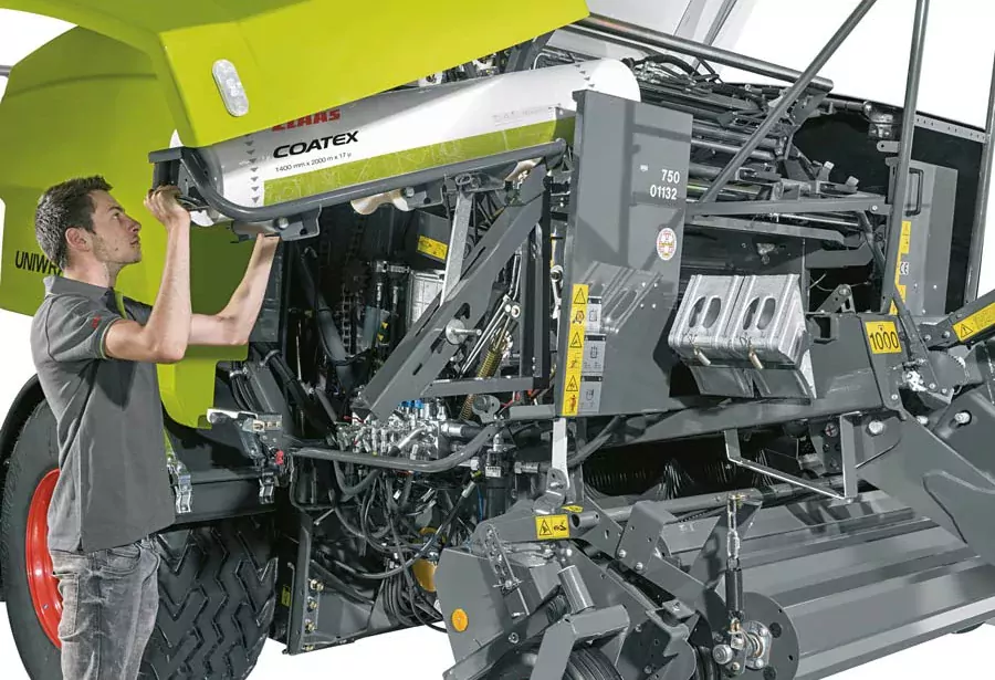 claas coatex - Illustration Claas enrichit sa gamme de produits de liage avec le film Coatex