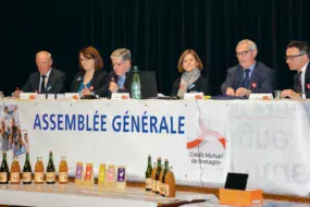 À l'occasion de son assemblée générale, la caisse de Plouay a mis à l'honneur l'agriculture locale.