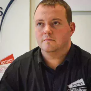 Stéphane Cornec, président des Jeunes Agriculteurs