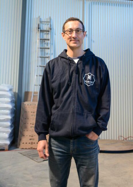 Hervé Lamoureux, dirigeant de la malterie Yec’hed Malt à Saint-Avé.