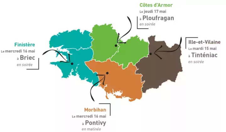 Assemblées générales des 12 sections territoriales de Triskalia