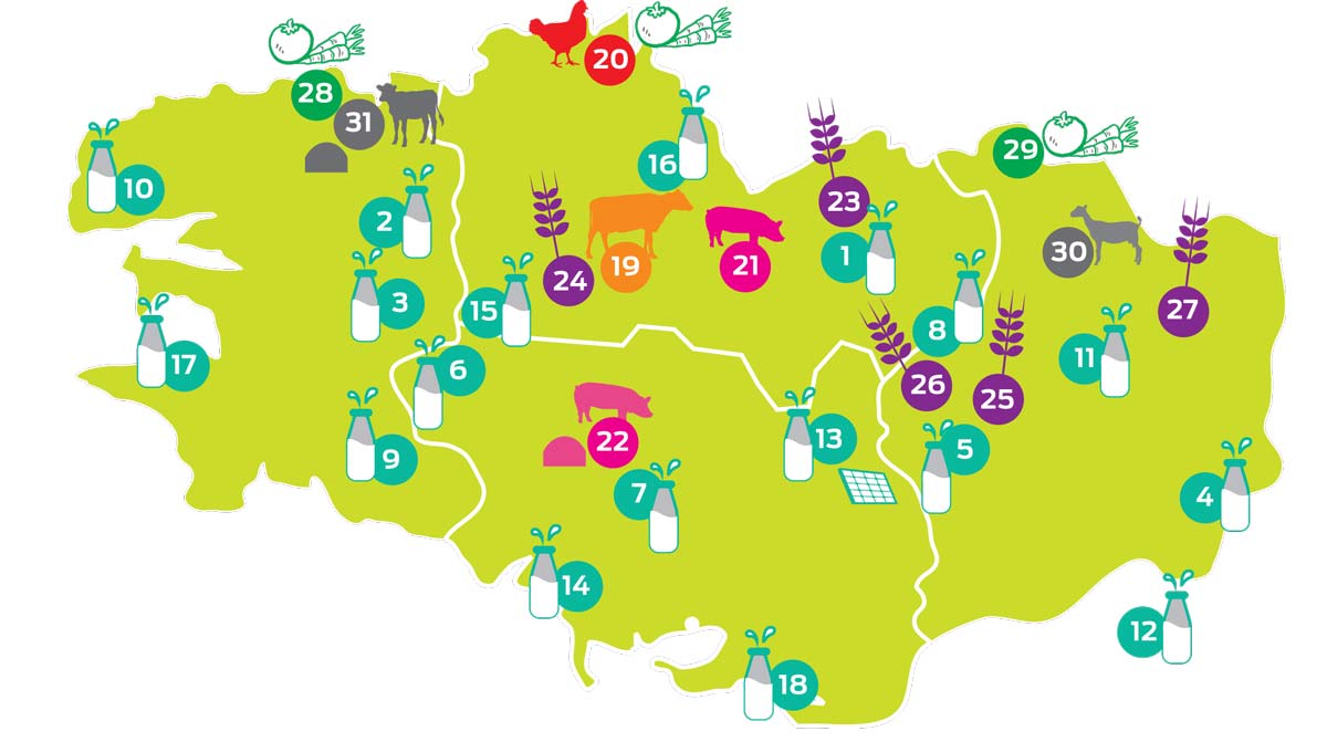 CARTE-INNOVACTION - Illustration 31 fermes bretonnes ouvrent leurs portes
