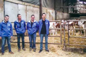 Passionnés par leur métier, les responsables du bureau lait des Jeunes Agriculteurs souhaitent promouvoir le métier pour favoriser des prochaines installations.