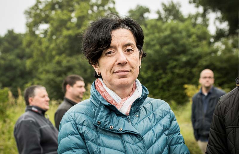 Edwige Kerboriou, Secrétaire générale de la FDSEA 22 - Illustration « Se mobiliser contre les importations »