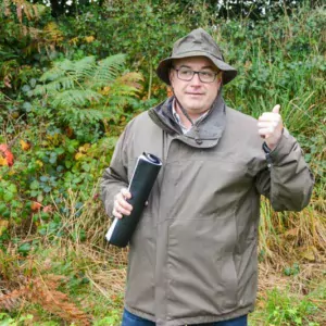 David Rolland, technicien à la fédération de chasse des Côtes d’Armor.