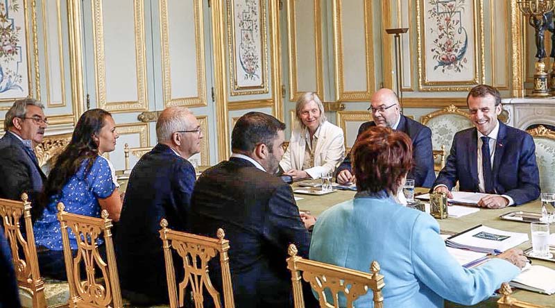 Crédit photo : Présidence de la République. - Illustration Le gouvernement presse les syndicats sur les indicateurs des coûts de production