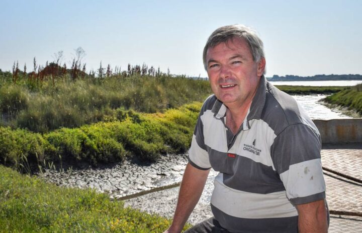 Philippe Le Gal, ostréiculteur à Port-Groix, sur la commune de Surzur (56), préside le Comité national de la conchyliculture depuis juin dernier.