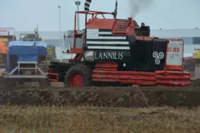 La lutte a parfois été serrée pour la victoire lors du moiss’batt cross.