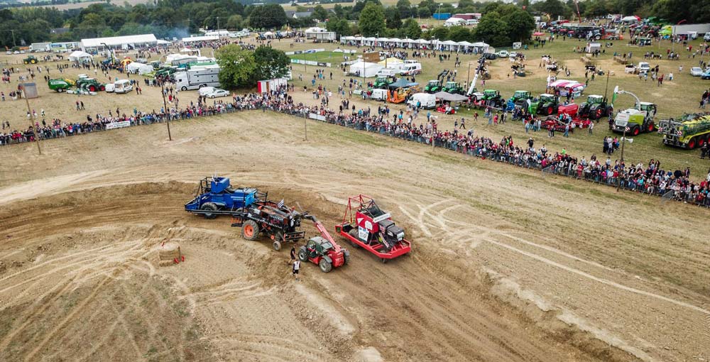 Un public dense pour un spectacle de qualité. - Illustration Terre Attitude 2018 : 40000 visiteurs ont foulé les 40 ha du site