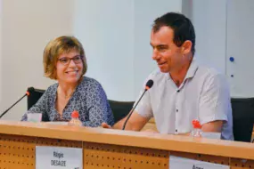 Carine et Régis Desaize.