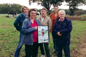 Les responsables de la commission féminine de Rés'agri, qui organise la journée du 22 novembre à la salle de la Maillette, à Locminé.