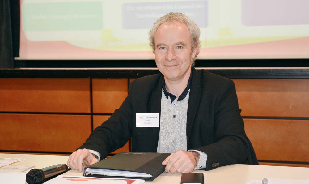 Christophe Le Gall, président de BVB.