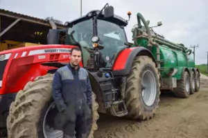 Jérémie Perrée, entrepreneur de travaux agricoles à Ploubalay, a choisi d’étoffer sa prestation de services en proposant de l’épandage sans tonne. Le nouvel équipement devrait être livré dans les prochains jours.