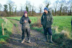 « Nous avons préféré commencer par nous concentrer sur la production, un travail déjà très technique et diversifié », ont expliqué Gwennenn Montagnon et Louis Motte.