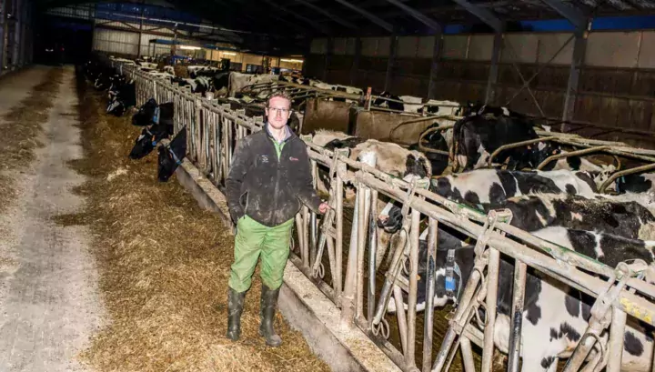 Clément Pasdelou, installé en Gaec à Irodouër (35)