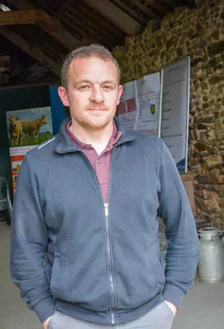 Stéphane Divouron, éleveur à Le Bodéo.