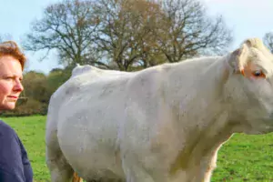 Caroline Le Bodic, agricultrice à Theix-Noyalo (56)