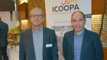 De gauche à droite, Dominique Le Dantec, président d’Icoopa, et Ronan Moalic, directeur.