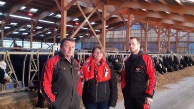 Photo of Le Gaec Commault inaugure son pôle laitier