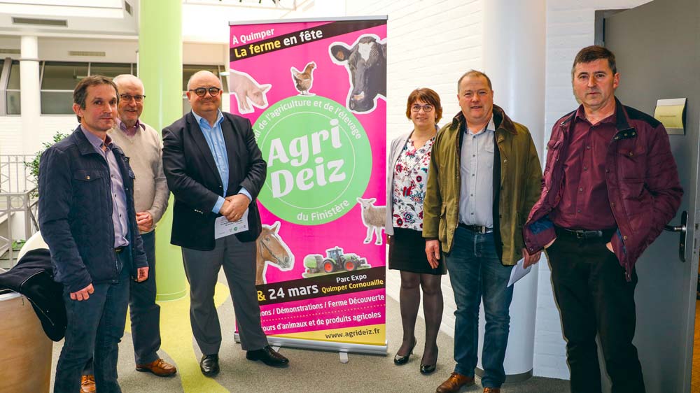 Les organisateurs et les élus ont présenté un programme varié, qui montre la diversité des productions agricoles. Cette année, l’accent est mis sur la formation. - Illustration Quimper fête l’agriculture ce week-end