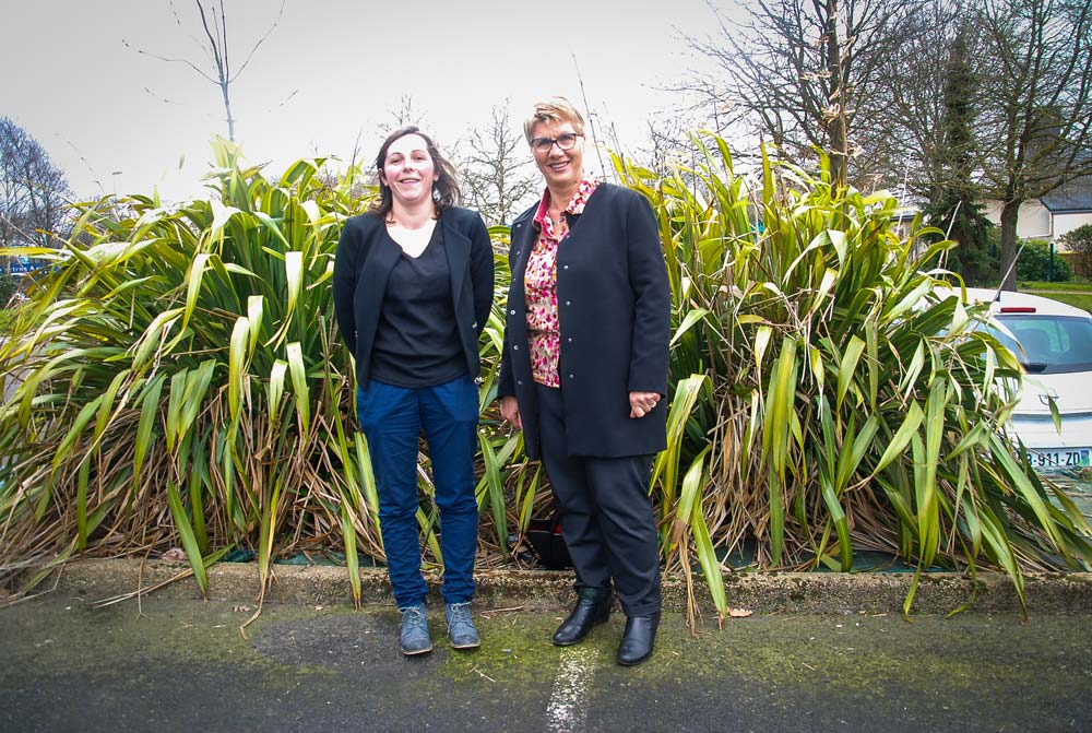 Cécile de Saint-Jan (à gauche) et Anne-Marie Crolais. - Illustration Cécile et Anne-Marie, deux femmes engagées