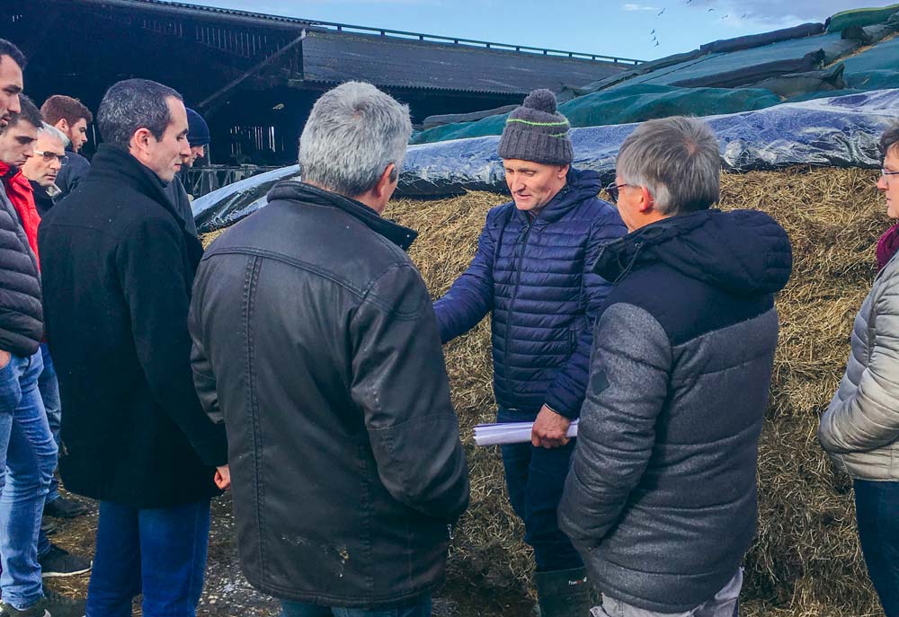 Le Gaec de la Courtais installé à La Bazouge-du-désert (35) a ouvert ses portes le 7 mars, lors d’une journée organisée par NPRL.