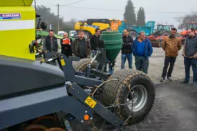 Des responsables des Cuma du Morbihan se sont retrouvés à la Cuma La Croix de lIff, à Mohon, la semaine dernière pour partager leurs expériences et évoquer certains sujets tels que les outils numériques d'aide à la gestion : réservation, planning, enregistrement des bons de travaux...