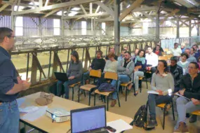 Le 29 mars à Villamée, la réflexion sur la transmission a été élargie au para-agricole.