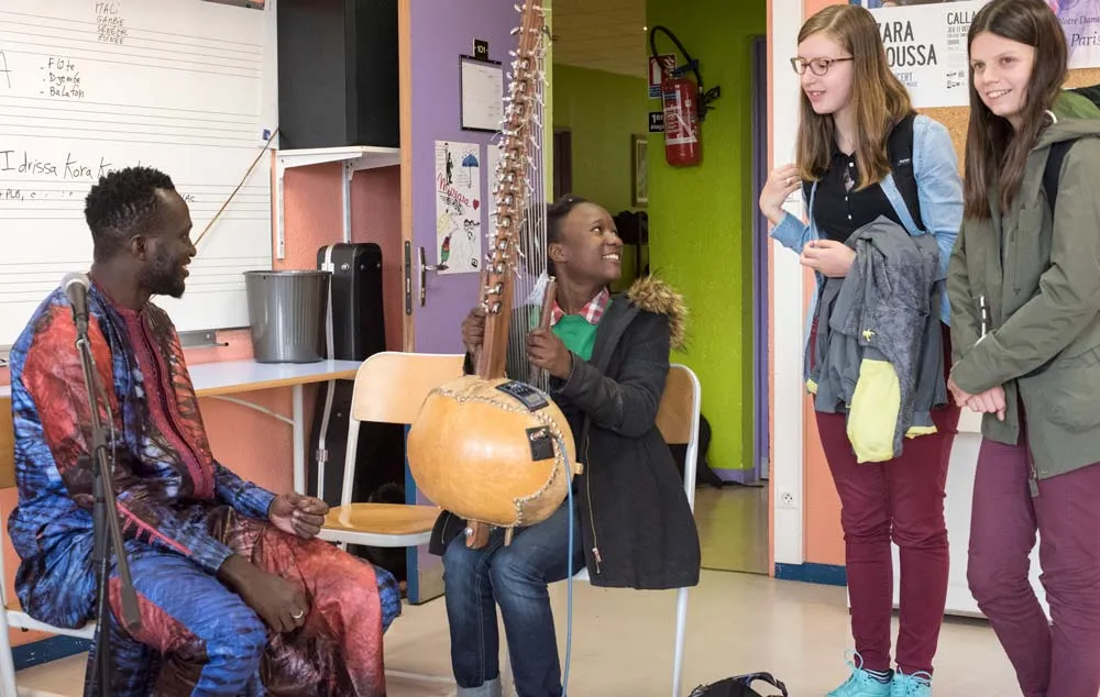  - Illustration Idrissa, le barde africain